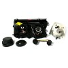 Φανάρια εμπρός Vw Passat 3Β/B5 (1997-2000) angel eyes - chrome , χωρίς λάμπες (Η7) - σετ 2τμχ.