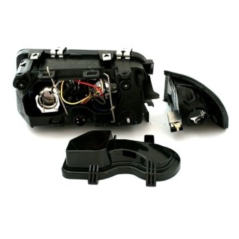 Φανάρια εμπρός Audi A3 (1996-2000) angel eyes - chrome , χωρίς λάμπες (Η7) - σετ 2τμχ. Φανάρια εμπρός Audi A3 (1996-2000) angel eyes - chrome , χωρίς λάμπες (Η7) - σετ 2τμχ.