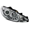 Φανάρια εμπρός Peugeot 206 angel eyes, χωρίς λάμπες (Η7) - σετ 2τμχ.