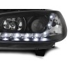 Φανάρια εμπρός Renault Megane (2002-2005) led , με λάμπες (Η1) - σετ 2τμχ.