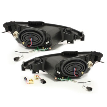 Φανάρια εμπρός Peugeot 206 , με λάμπες (Η1) led - σετ 2τμχ.
