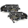 Φανάρια εμπρός Vw Passat B5.5 (2001-2005) led - μαύρα , με λάμπες (Η1) - σετ 2τμχ.