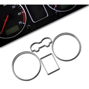 Δαχτυλίδια καντράν Vw Golf 4 / Bora / Passat B5 - χρωμίου Δαχτυλίδια καντράν Vw Golf 4 / Bora / Passat B5 - χρωμίου
