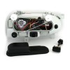 Φανάρια εμπρός Vw Golf 3 R32 design angel eyes - chrome , χωρίς λάμπες (Η 7 ) - σετ 2τμχ.
