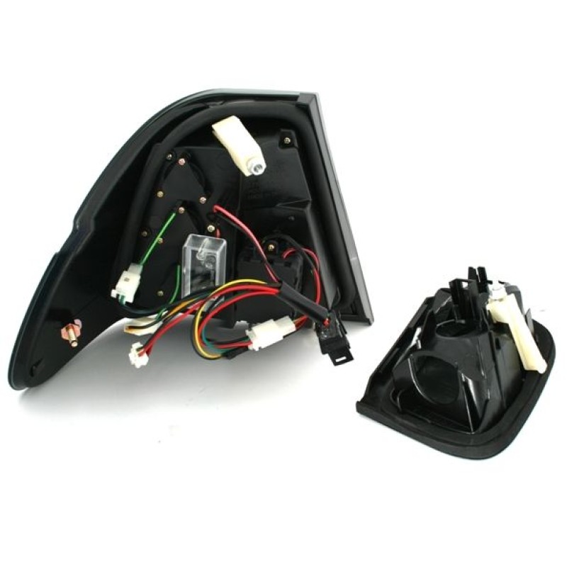 Πίσω φανάρια led BMW E46 sedan (1998-2001) - φιμέ - σετ 2τμχ.