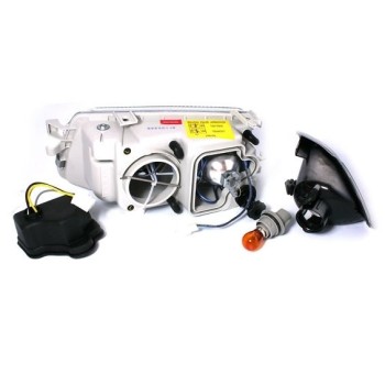 Φανάρια εμπρός Opel Astra F (1991-1999) angel eyes - μαύρα , χωρίς λάμπες (Η 1 ) - σετ 2τμχ. Φανάρια εμπρός Opel Astra F (1991-1999) angel eyes - μαύρα , χωρίς λάμπες (Η 1 ) - σετ 2τμχ.