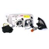 Φανάρια εμπρός Opel Astra F (1991-1999) angel eyes - χωρίς λάμπες (Η7) - σετ 2τμχ.