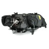 Φανάρια εμπρός BMW X5 με εργοστασιακά xenon (1999-2003) angel eyes - μαύρα , με λάμπες (Η7) - σετ 2τμχ.