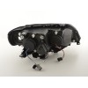 Φανάρια εμπρός BMW X5 (1999-2003) angel eyes - chrome , με λάμπες (Η1) - σετ 2τμχ.