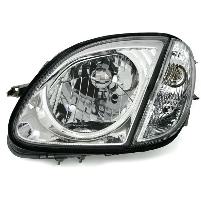 Φανάρια εμπρός Mercedes R170 CLK (1996-2004) , χωρίς λάμπες (Η7) - σετ 2τμχ.