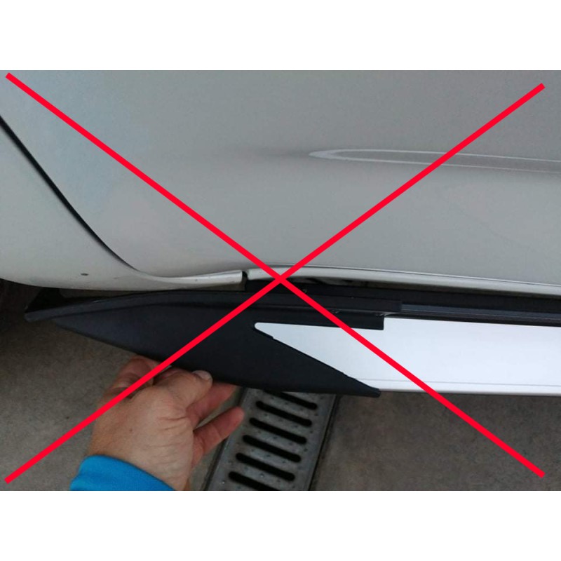 Σκαλοπάτια Toyota Rav 4 (2011-2012) - σπορ έκδοση με 2.0 κινητήρα, μήκος 183 cm. - 2τμχ.