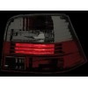 Πίσω φανάρια Vw Golf IV  (1997-2003)  - μαύρα - σετ 2τμχ.