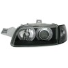 Φανάρια εμπρός Fiat Punto (1993-1999) angel eyes - μαύρα , χωρίς λάμπες (Η7) - σετ 2τμχ.