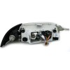 Φανάρια εμπρός Fiat Punto (1993-1999) angel eyes - μαύρα , χωρίς λάμπες (Η7) - σετ 2τμχ.