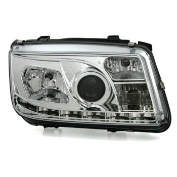 Φανάρια εμπρός Vw Bora - χρωμίου , με λάμπες (Η1) led - σετ 2τμχ. Φανάρια εμπρός Vw Bora - χρωμίου , με λάμπες (Η1) led - σετ 2τμχ.