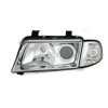 Φανάρια εμπρός Audi A4 (1995-1999) - chrome , χωρίς λάμπες (Η7) - σετ 2τμχ.
