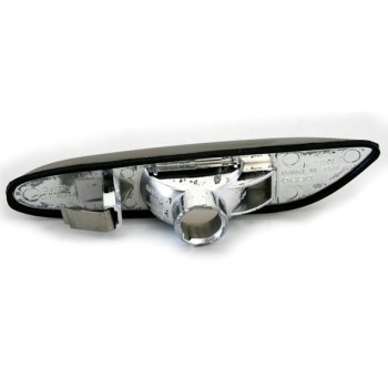 Φλας BMW E46 (2001-2005) / E60 / E61 / X3 (2004-2009) - χρωμίου - σετ 2τμχ.
