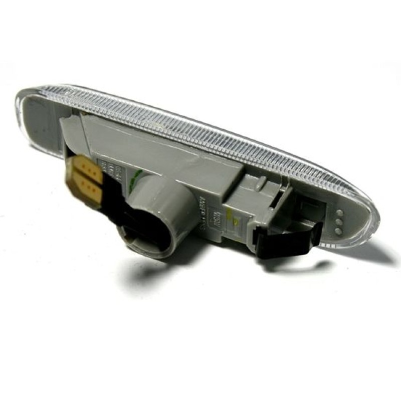 Led φλας BMW E46 sedan / coupe (1998-2001) / E46 Compact - χρωμίου - σετ 2τμχ.