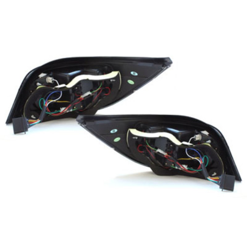 Πίσω φανάρια led BMW E60 (2003-2007) - black - σετ 2τμχ.