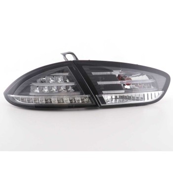 Πίσω φανάρια led Seat Leon 1P (2009-2012) - μαύρα - σετ 2τμχ. Πίσω φανάρια led Seat Leon 1P (2009-2012) - μαύρα - σετ 2τμχ.