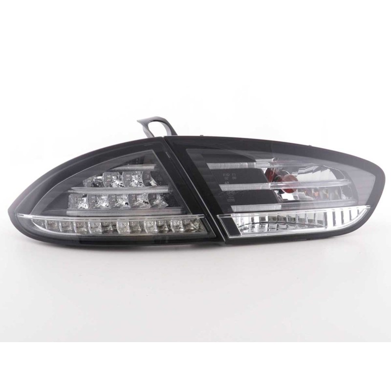 Πίσω φανάρια led Seat Leon 1P (2009-2012) - μαύρα - σετ 2τμχ.