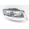 Φανάρια εμπρός Audi A6 (2004-2007) angel eyes - chrome , χωρίς λάμπες (Η7) - σετ 2τμχ.