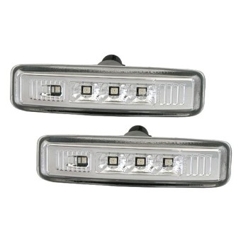 Led φλας BMW E39 (1995-2003) - χρωμίου - σετ 2τμχ.