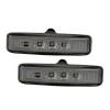 Led φλας BMW E39 (1995-2003) - μαύρο χρωμίου - σετ 2τμχ.