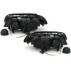 Φανάρια εμπρός BMW E46 coupe και cabrio (1999-2003) angel eyes, με λάμπες (Η1) - σετ 2τμχ.