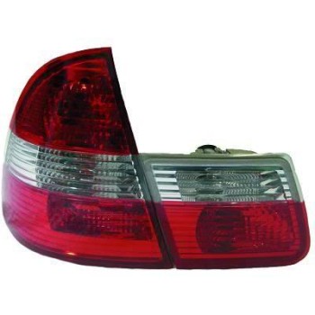 Πίσω φανάρια BMW E46 Combi (1998-2005) -chrome - σετ 2τμχ.