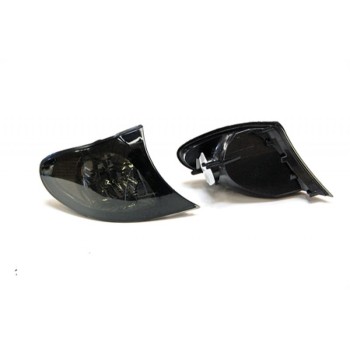 Φλας φαναριού BMW E46 combi (2001-2005) - φιμέ χρωμίου - σετ 2τμχ.