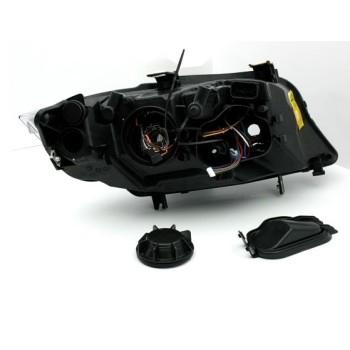 Φανάρια εμπρός BMW E90(2005-2009) angel eyes - μαύρα , χωρίς λάμπες (Η7) - σετ 2τμχ. Φανάρια εμπρός BMW E90(2005-2009) angel eyes - μαύρα , χωρίς λάμπες (Η7) - σετ 2τμχ.