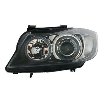 Φανάρια εμπρός BMW E90(2005-2009) angel eyes - black , χωρίς λάμπες (Η7) - σετ 2τμχ. Φανάρια εμπρός BMW E90(2005-2009) angel eyes - black , χωρίς λάμπες (Η7) - σετ 2τμχ.