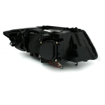 Φανάρια εμπρός BMW E90(2005-2009) angel eyes - μαύρα , με λάμπες (Η1) - σετ 2τμχ. Φανάρια εμπρός BMW E90(2005-2009) angel eyes - μαύρα , με λάμπες (Η1) - σετ 2τμχ.