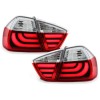 Πίσω φανάρια led BMW E90 (2005-2008) - chrome - σετ 2τμχ.