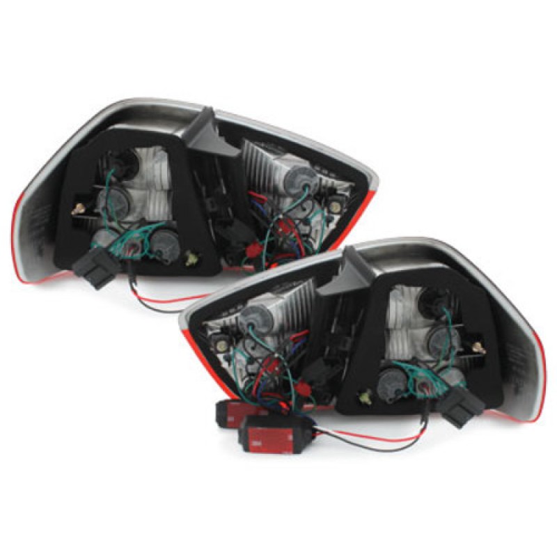Πίσω φανάρια led BMW E90 (2005-2008) - chrome - σετ 2τμχ.