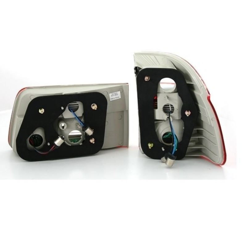 Πίσω φανάρια led BMW E39 combi (1997-2004) - μαύρα - σετ 2τμχ.