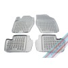 Λαστιχένια πατάκια CITROEN C4 I (2004-2010) / C4 II (2010-2017) / PEUGEOT 307 (2001-2007) - τύπου σκαφάκι - 4τμχ. -γκρι, Rezaw Plast