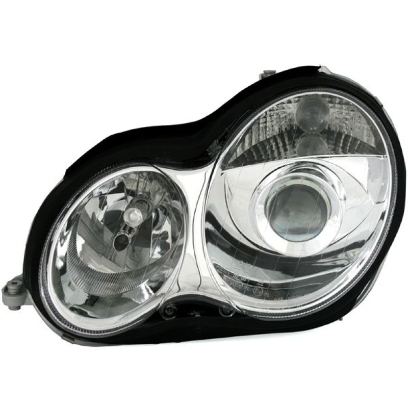 Φανάρια εμπρός Mercedes C-CLASS W203 (2000-2004) sedan , με λάμπες (Η1) - σετ 2τμχ.