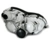 Φανάρια εμπρός Mercedes C-CLASS W203 (2000-2004) , με λάμπες (Η1) - σετ 2τμχ.