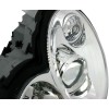 Φανάρια εμπρός Mercedes C-CLASS W203 (2000-2003) - sport coupe , χωρίς λάμπες (Η7) - σετ 2τμχ.
