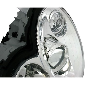 Φανάρια εμπρός Mercedes C-CLASS W203 (2000-2003) - sport coupe , χωρίς λάμπες (Η7) - σετ 2τμχ. Φανάρια εμπρός Mercedes C-CLASS W203 (2000-2003) - sport coupe , χωρίς λάμπες (Η7) - σετ 2τμχ.