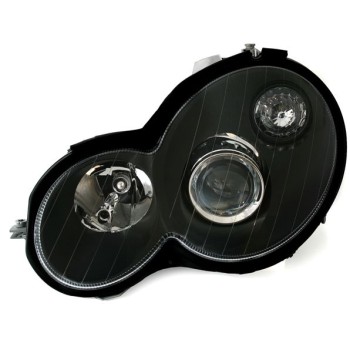 Φανάρια εμπρός Mercedes C-CLASS W203 (2000-2003) - sport coupe , μαύρα , χωρίς λάμπες (Η7) - σετ 2τμχ. Φανάρια εμπρός Mercedes C-CLASS W203 (2000-2003) - sport coupe , μαύρα , χωρίς λάμπες (Η7) - σετ 2τμχ.