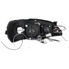 Φανάρια εμπρός Opel Astra G (1998-2004) led angel eyes - CCFL , chrome , με λάμπες (Η1) - σετ 2τμχ.