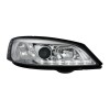 Φανάρια εμπρός Opel Astra G (1998-2004) led - χρωμίου , με λάμπες (Η1) - σετ 2τμχ.