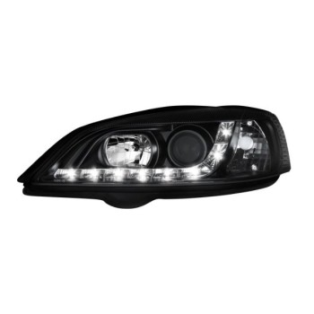Φανάρια εμπρός Opel Astra G (1998-2004) led με DRL - black , με λάμπες (Η1) - σετ 2τμχ. Φανάρια εμπρός Opel Astra G (1998-2004) led με DRL - black , με λάμπες (Η1) - σετ 2τμχ.
