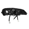 Φανάρια εμπρός Opel Astra G (1998-2004) led με DRL - black , με λάμπες (Η1) - σετ 2τμχ.