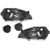 Φανάρια εμπρός Opel Astra G (1998-2004) led - μαύρα , χωρίς λάμπες (Η7) - σετ 2τμχ.
