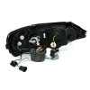 Φανάρια εμπρός Opel Astra G (1998-2004) led - black , με λάμπες (Η1) - σετ 2τμχ.