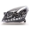Φανάρια εμπρός Opel Astra H (2004-2009) led - chrome , με λάμπες (Η1) - σετ 2τμχ.